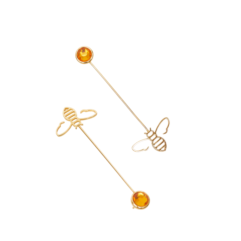 Bee Drop Earrings