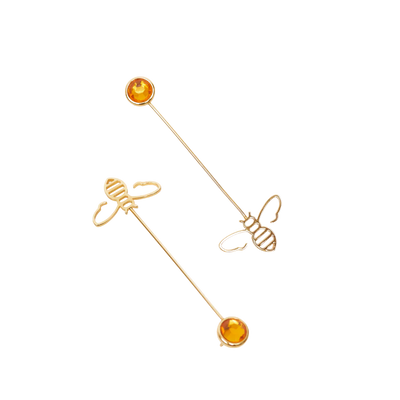 Bee Drop Earrings