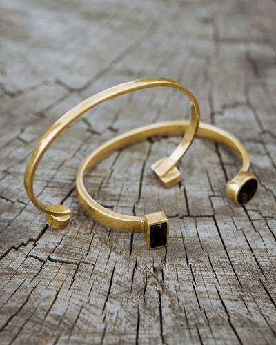 ZURI BRASS BANGLE - HANDMADE IN KENYA