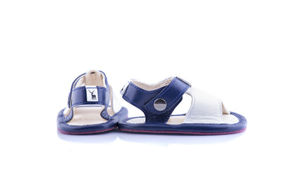 Sloane Sandals - blue/white
