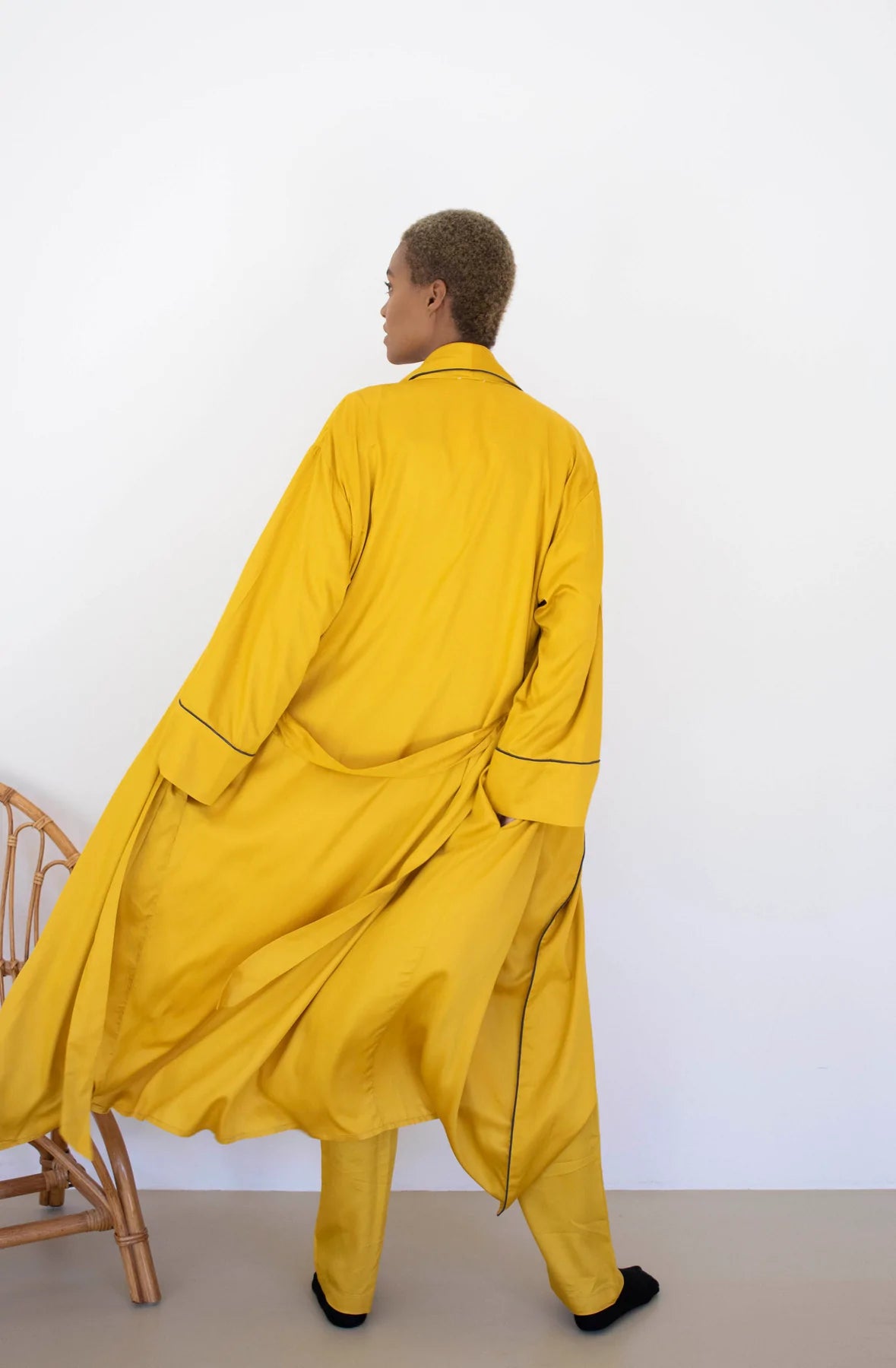 Adesoji Bamboo Silk Robe