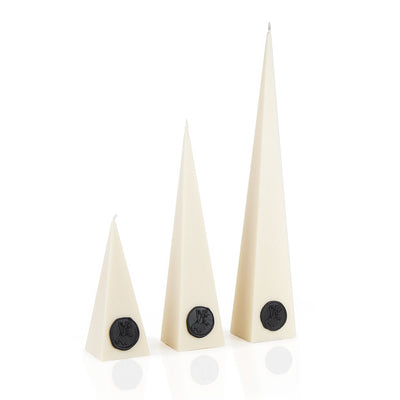 Kilimanjaro Pillar Candles Set (White)