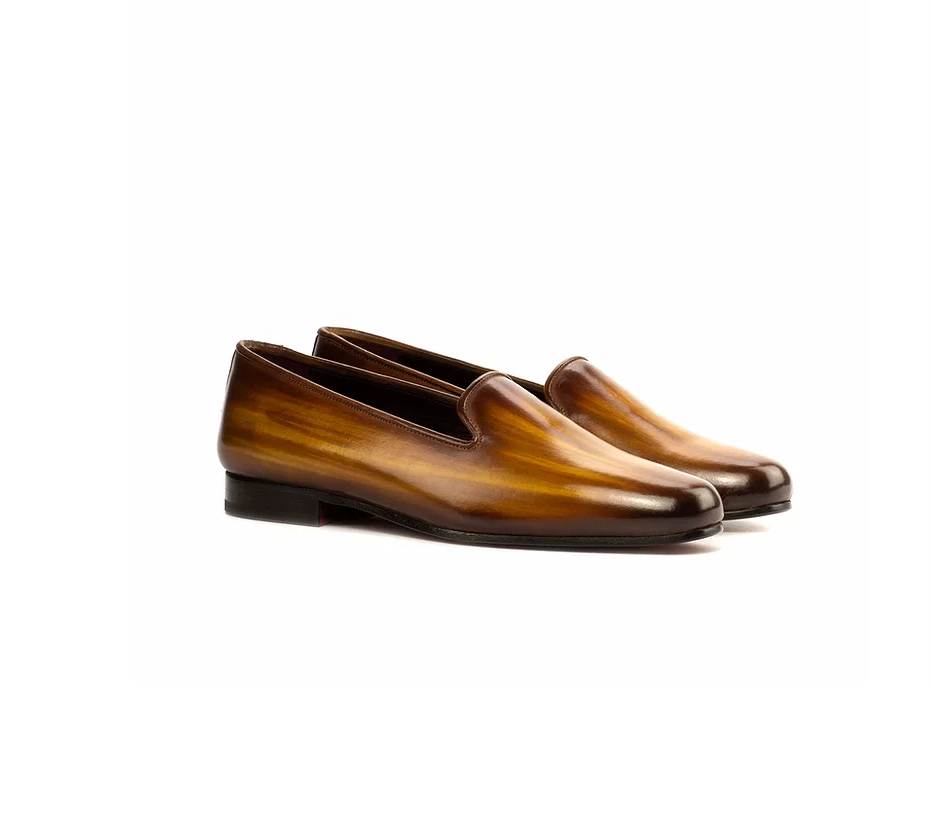 Cognac Patina Delayla Loafer