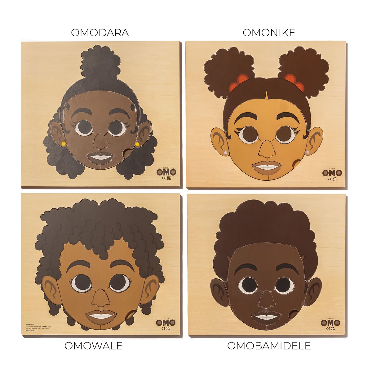 Face Puzzle - Girls (Omodara)