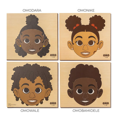 Face Puzzle - Girls (Omonike)