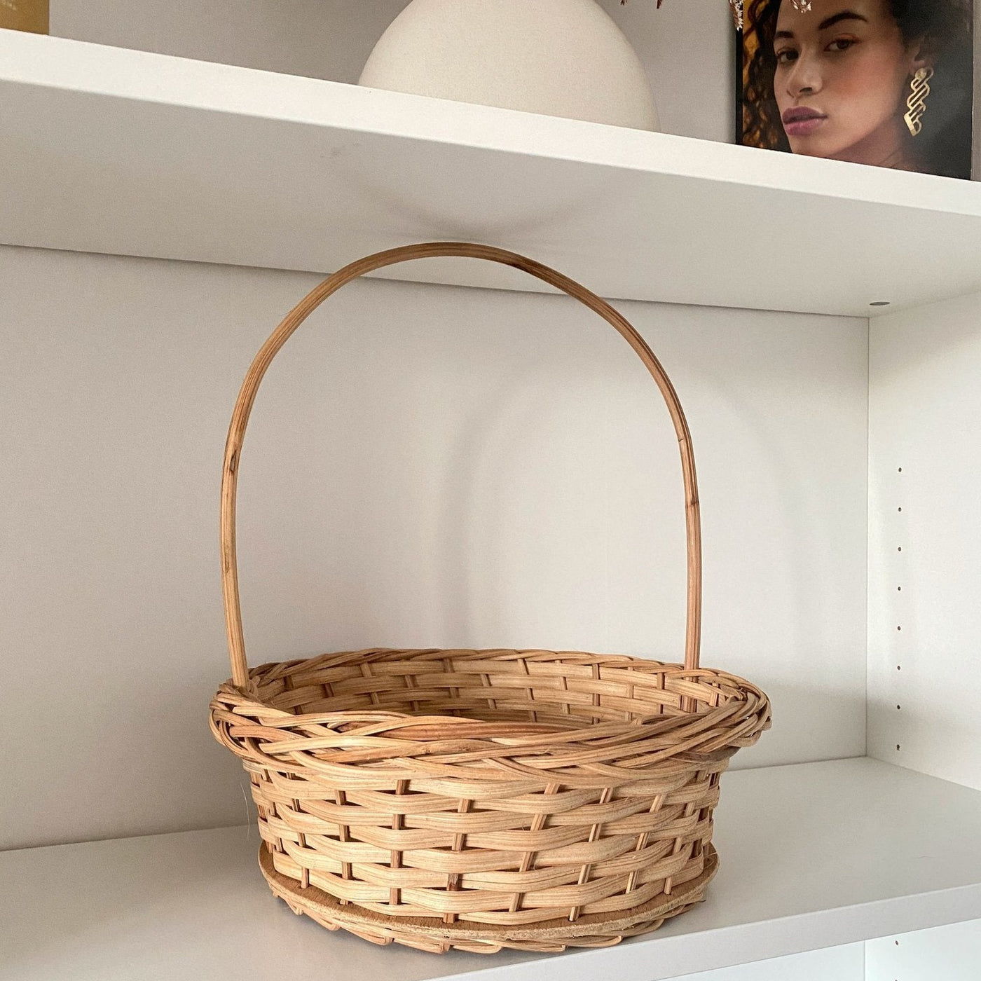 Lila Basket With Handle