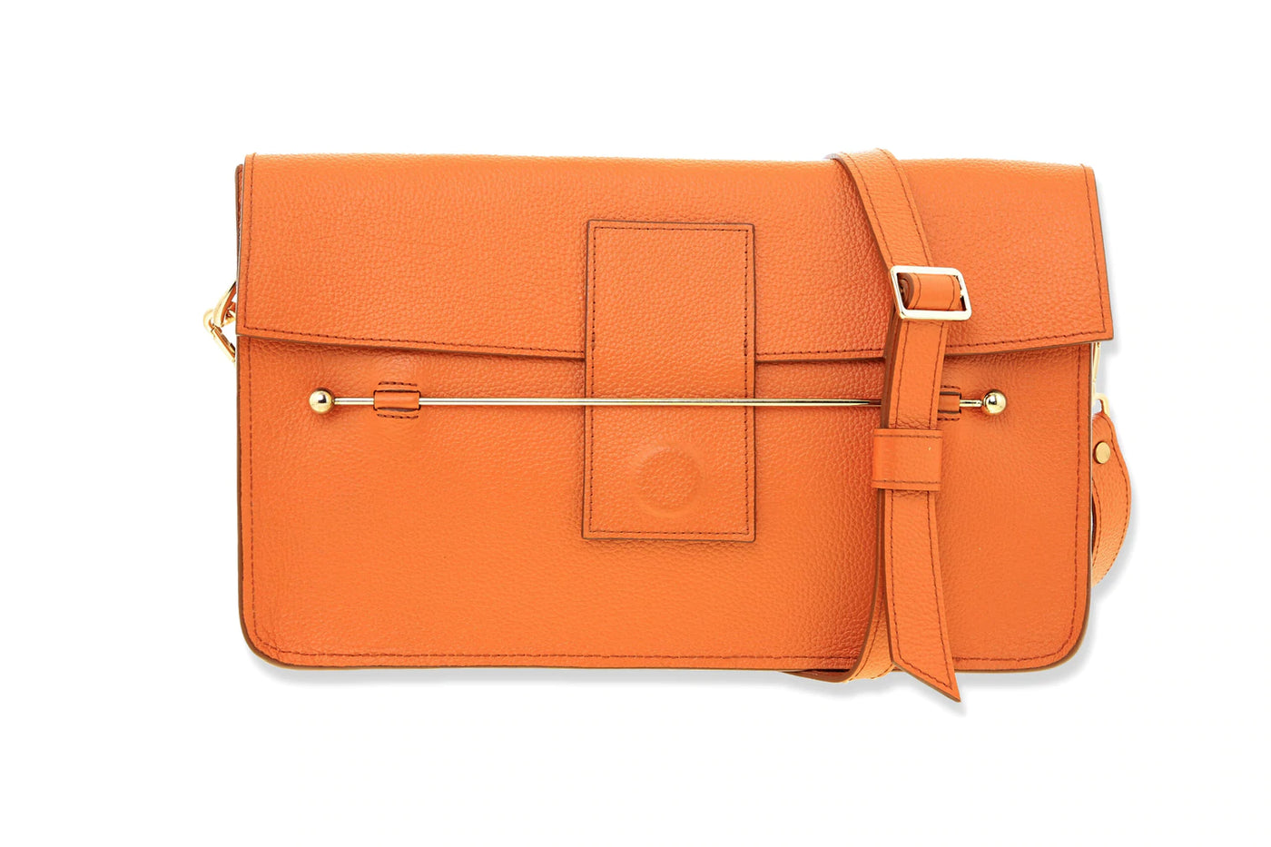 Marquise Leather Bag (Orange)