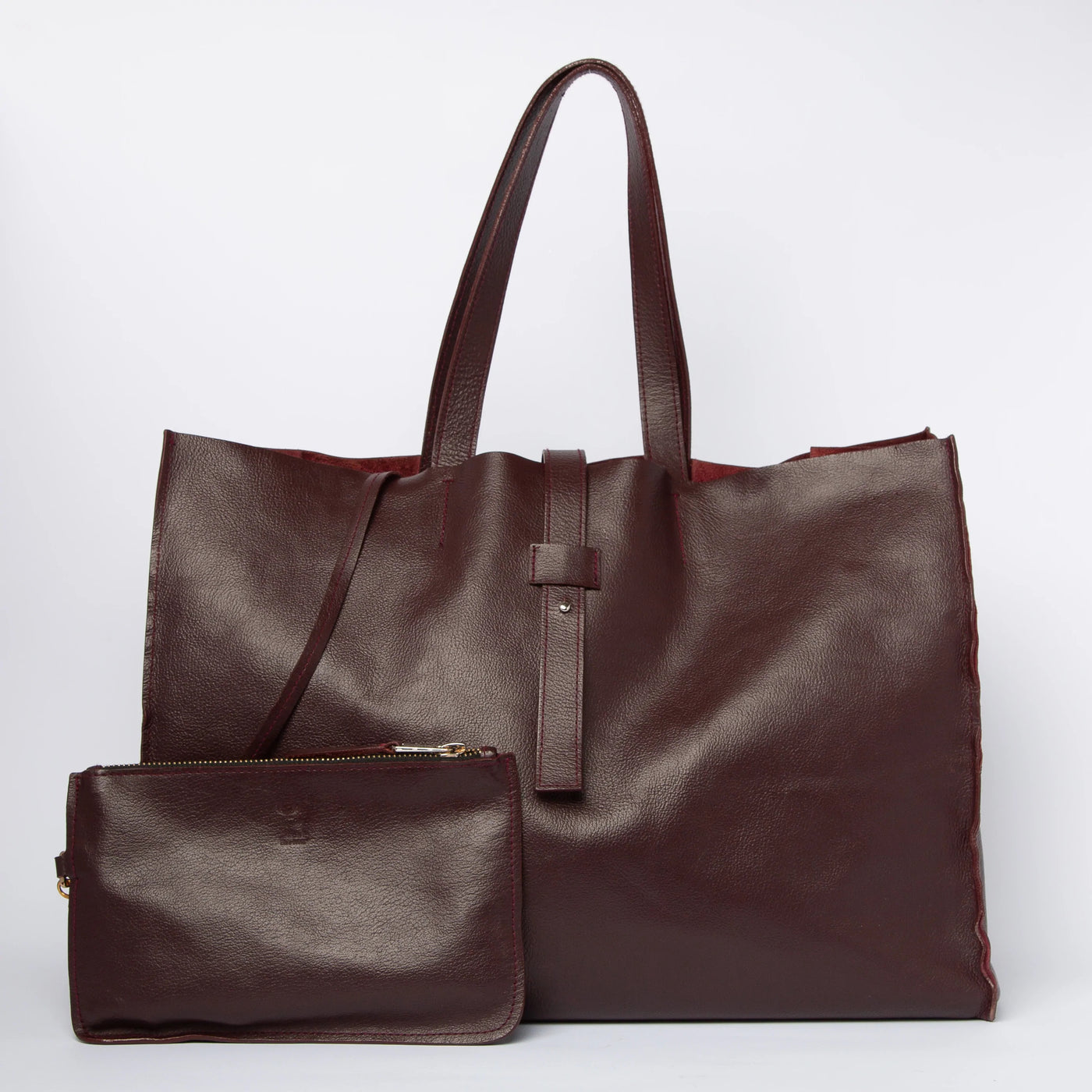 Carry All Leather Tote