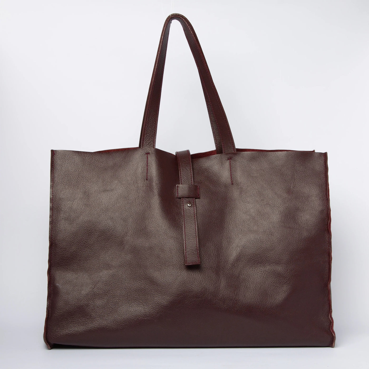 Carry All Leather Tote