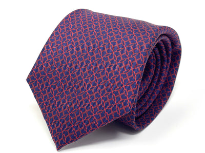 NSAA hand-finished silk tie