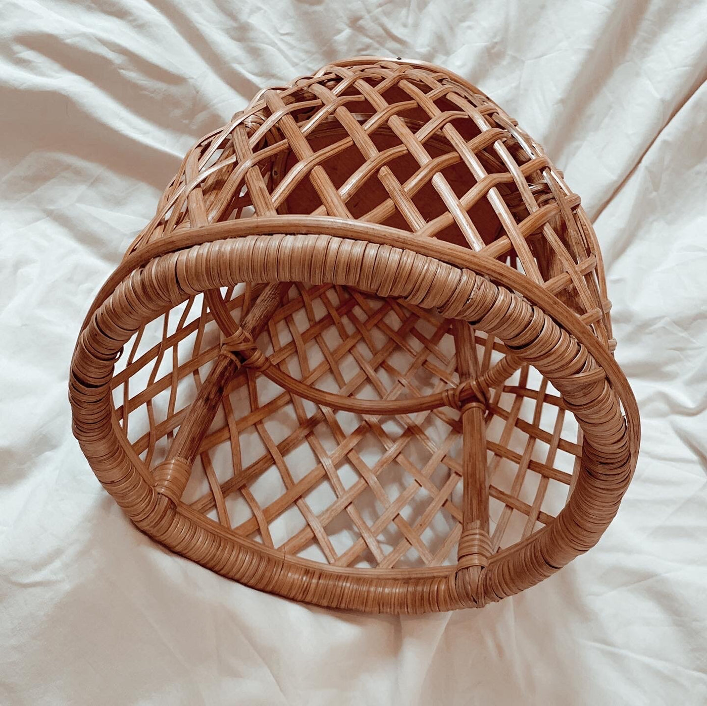 June Natural Rattan Basket